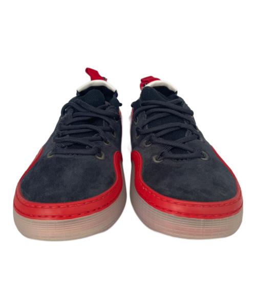 Christian Louboutin（クリスチャン・ルブタン）Christian Louboutin (クリスチャン・ルブタン) スニーカー ネイビー×レッド サイズ:不明の古着・服飾アイテム