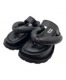 JIL SANDER（ジルサンダー）の古着「ビーチサンダル」｜ブラック