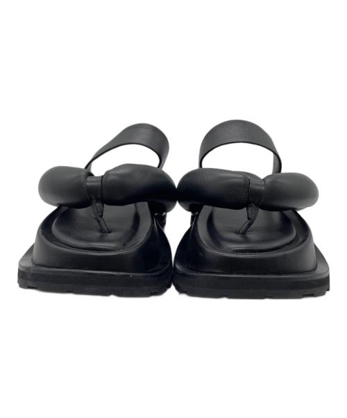 JIL SANDER（ジルサンダー）JIL SANDER (ジルサンダー) ビーチサンダル ブラック サイズ:不明の古着・服飾アイテム