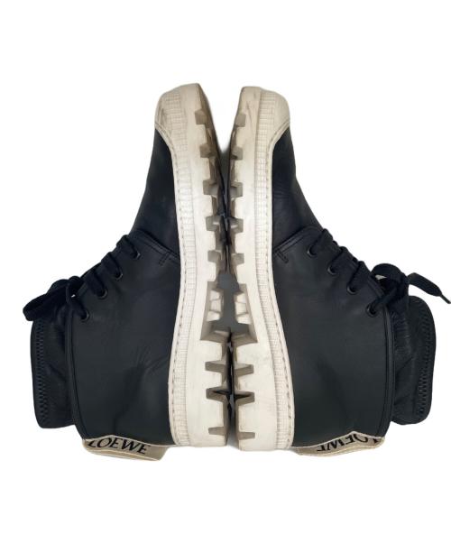 LOEWE（ロエベ）LOEWE (ロエベ) コンバットブーツ ブラック サイズ:39の古着・服飾アイテム