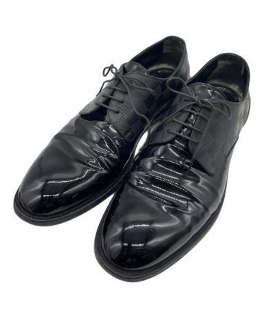 ルイヴィトン 28.5 早い者勝ち　ブラックレザー ストラップドレスシューズ 中古・古着通販】LOUIS VUITTON (ルイ ヴィトン) ドレスシューズ