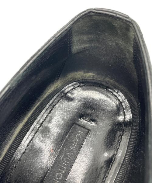 LOUIS VUITTON（ルイ ヴィトン）LOUIS VUITTON (ルイ ヴィトン) ドレスシューズ ブラック サイズ:7.1/2の古着・服飾アイテム