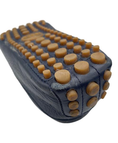 GUCCI（グッチ）GUCCI (グッチ) ドライビングシューズ ネイビー サイズ:8の古着・服飾アイテム