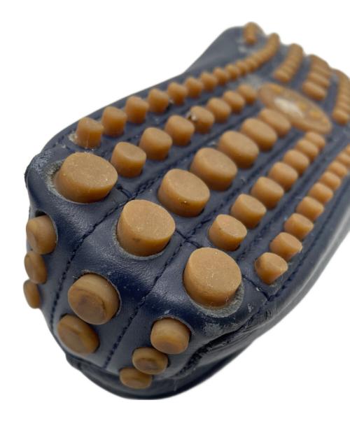 GUCCI（グッチ）GUCCI (グッチ) ドライビングシューズ ネイビー サイズ:8の古着・服飾アイテム