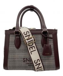 Snidel（スナイデル）の古着「ショルダーバッグ」｜ブラウン×グレー