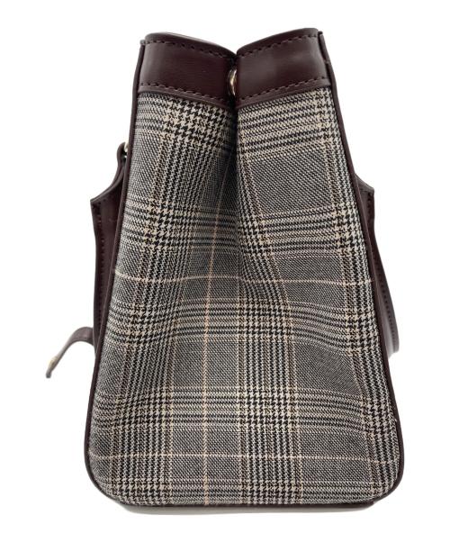 Snidel（スナイデル）Snidel (スナイデル) ショルダーバッグ ブラウン×グレーの古着・服飾アイテム