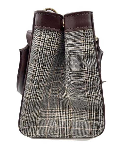 Snidel（スナイデル）Snidel (スナイデル) ショルダーバッグ ブラウン×グレーの古着・服飾アイテム