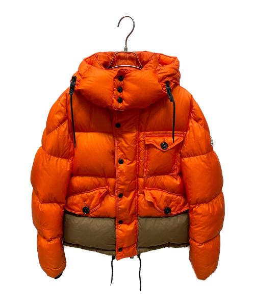 MONCLER（モンクレール）MONCLER (モンクレール) ダウンジャケット オレンジ サイズ:Lの古着・服飾アイテム