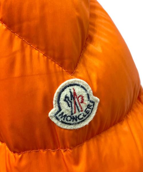 MONCLER（モンクレール）MONCLER (モンクレール) ダウンジャケット オレンジ サイズ:Lの古着・服飾アイテム