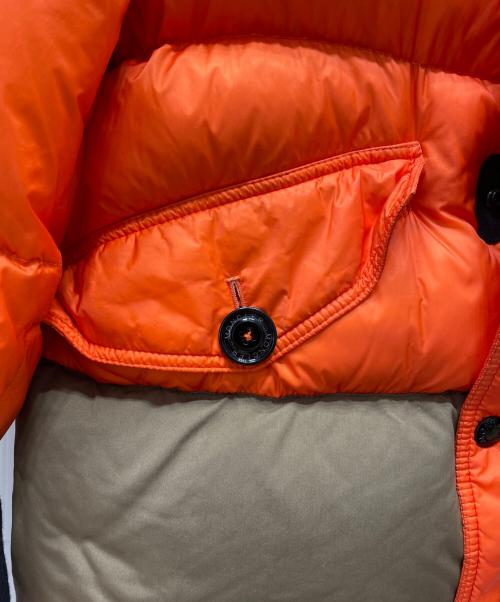 MONCLER（モンクレール）MONCLER (モンクレール) ダウンジャケット オレンジ サイズ:Lの古着・服飾アイテム