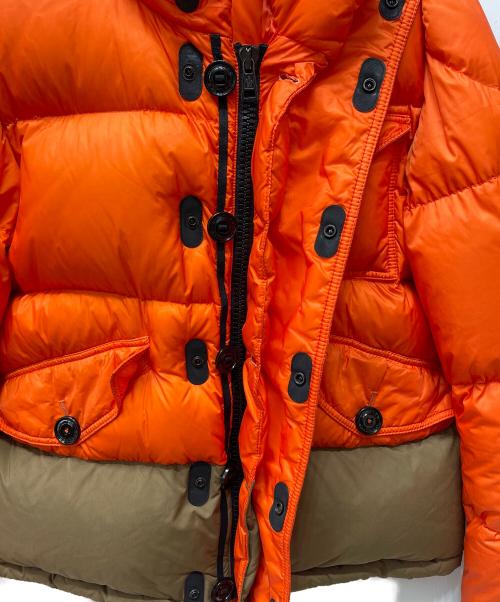 MONCLER（モンクレール）MONCLER (モンクレール) ダウンジャケット オレンジ サイズ:Lの古着・服飾アイテム