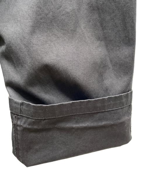 HTS（エイチティーエス）HTS (エイチティーエス) HEAVY WEIGHT COTTON TWILL DOUBLE OVER COAT ブラック サイズ:Mの古着・服飾アイテム