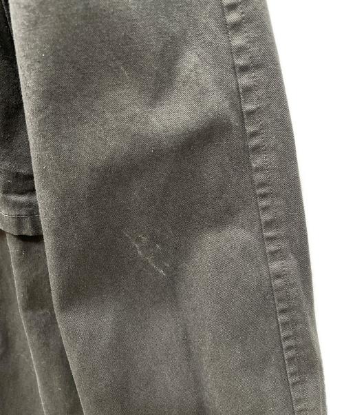 HTS（エイチティーエス）HTS (エイチティーエス) HEAVY WEIGHT COTTON TWILL DOUBLE OVER COAT ブラック サイズ:Mの古着・服飾アイテム