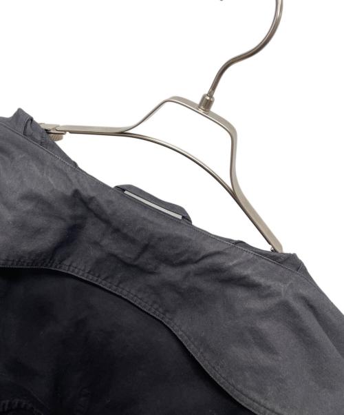 HTS（エイチティーエス）HTS (エイチティーエス) HEAVY WEIGHT COTTON TWILL DOUBLE OVER COAT ブラック サイズ:Mの古着・服飾アイテム