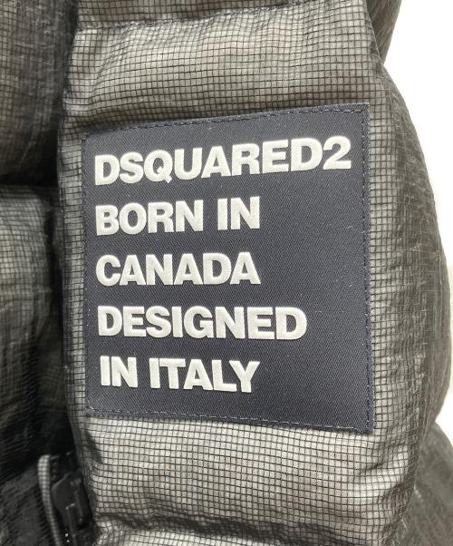 DSQUARED2（ディースクエアード）DSQUARED2 (ディースクエアード) ダウンジャケット ブラック サイズ:46の古着・服飾アイテム