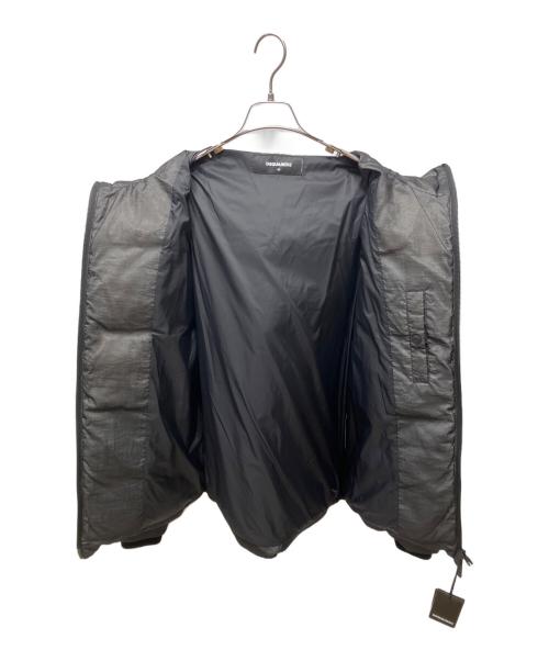 DSQUARED2（ディースクエアード）DSQUARED2 (ディースクエアード) ダウンジャケット ブラック サイズ:46の古着・服飾アイテム
