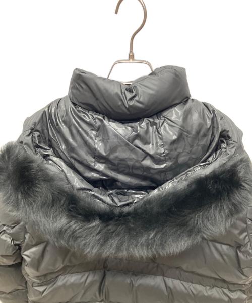 COACH（コーチ）COACH (コーチ) ダウンコート ブラック サイズ:Sの古着・服飾アイテム