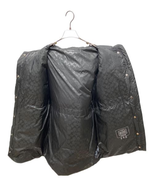 COACH（コーチ）COACH (コーチ) ダウンコート ブラック サイズ:Sの古着・服飾アイテム