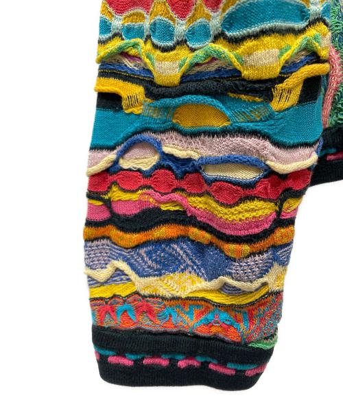 Coogi（クージー）Coogi (クージー) 厚手ニット マルチカラー サイズ:Lの古着・服飾アイテム