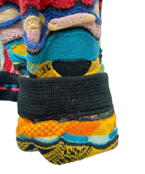 Coogi（クージー）Coogi (クージー) 厚手ニット マルチカラー サイズ:Lの古着・服飾アイテム