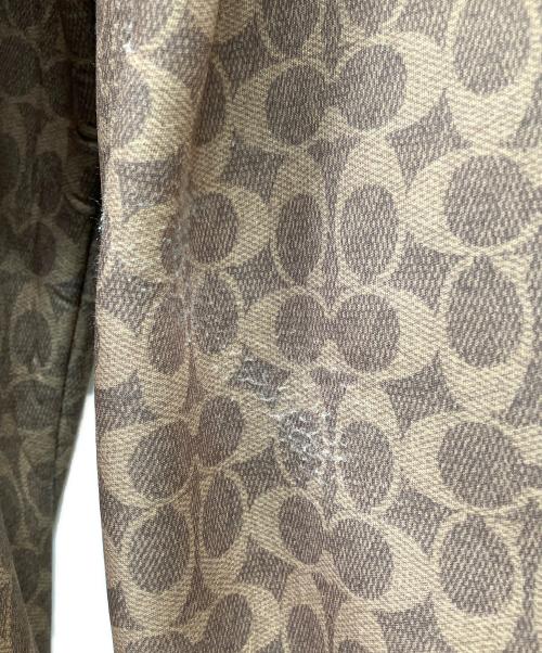 COACH（コーチ）COACH (コーチ) シグネチャーフーディー ベージュ サイズ:XSの古着・服飾アイテム