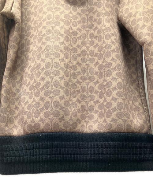COACH（コーチ）COACH (コーチ) シグネチャーフーディー ベージュ サイズ:XSの古着・服飾アイテム
