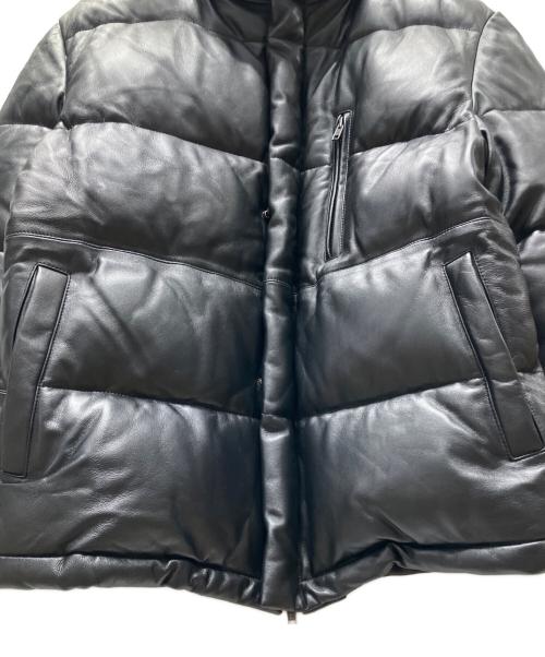 Liugoo Leathers（リューグーレザーズ）Liugoo Leathers (リューグーレザーズ) ダウンジャケット ブラック サイズ:LLLの古着・服飾アイテム