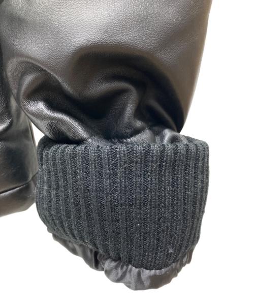 Liugoo Leathers（リューグーレザーズ）Liugoo Leathers (リューグーレザーズ) ダウンジャケット ブラック サイズ:LLLの古着・服飾アイテム