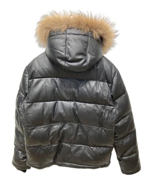 Liugoo Leathers（リューグーレザーズ）Liugoo Leathers (リューグーレザーズ) ダウンジャケット ブラック サイズ:LLLの古着・服飾アイテム