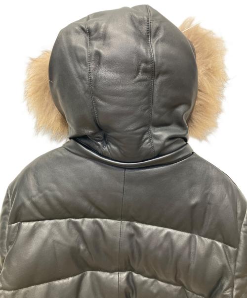 Liugoo Leathers（リューグーレザーズ）Liugoo Leathers (リューグーレザーズ) ダウンジャケット ブラック サイズ:LLLの古着・服飾アイテム