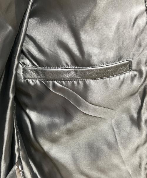 Liugoo Leathers（リューグーレザーズ）Liugoo Leathers (リューグーレザーズ) ダウンジャケット ブラック サイズ:LLLの古着・服飾アイテム