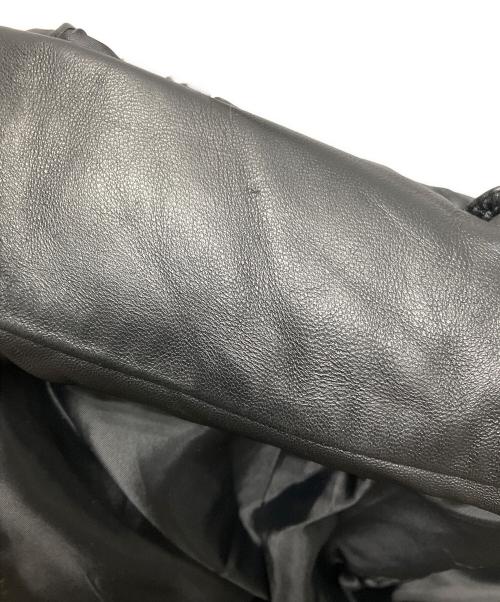 Liugoo Leathers（リューグーレザーズ）Liugoo Leathers (リューグーレザーズ) ダウンジャケット ブラック サイズ:LLLの古着・服飾アイテム