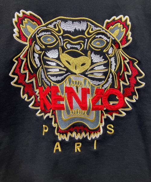 KENZO（ケンゾー）KENZO (ケンゾー) タイガー刺繍スウェット ブラック サイズ:XLの古着・服飾アイテム