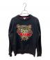 KENZO（ケンゾー）の古着「タイガー刺繍スウェット」｜ブラック