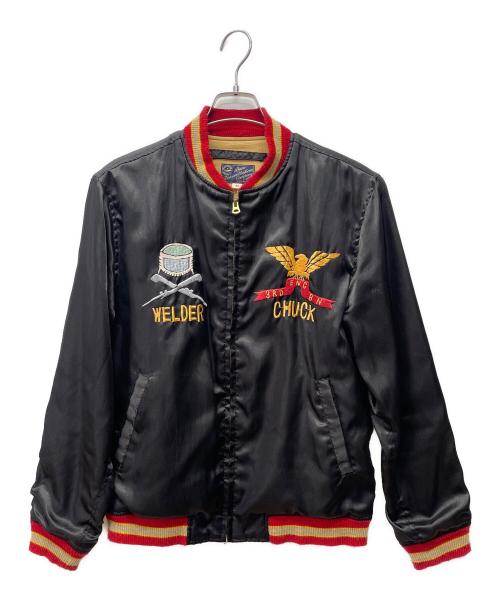 BUZZ RICKSON'S（バズリクソンズ）Buzz Rickson's (バズリクソンズ) SATIN TOUR JACKET ブラック サイズ:40の古着・服飾アイテム