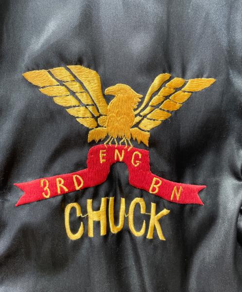 BUZZ RICKSON'S（バズリクソンズ）Buzz Rickson's (バズリクソンズ) SATIN TOUR JACKET ブラック サイズ:40の古着・服飾アイテム