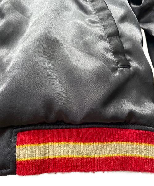 BUZZ RICKSON'S（バズリクソンズ）Buzz Rickson's (バズリクソンズ) SATIN TOUR JACKET ブラック サイズ:40の古着・服飾アイテム