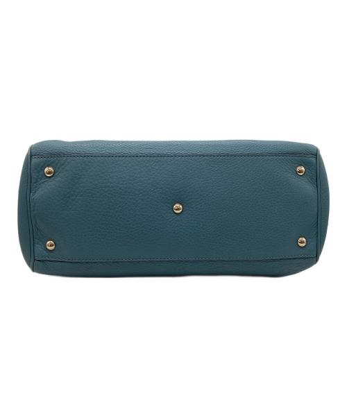 GUCCI（グッチ）GUCCI (グッチ) バンブーショッパー スカイブルーの古着・服飾アイテム