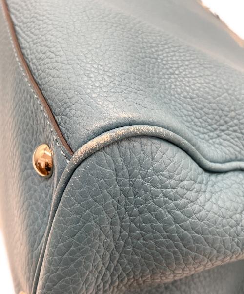 GUCCI（グッチ）GUCCI (グッチ) バンブーショッパー スカイブルーの古着・服飾アイテム