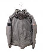 DANTONダントン）の古着「ARMY HOODED JACKET」｜グレー
