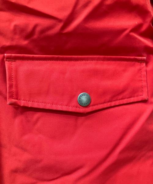 KENZO（ケンゾー）KENZO (ケンゾー) ファー付ダウンジャケット ブラック サイズ:Lの古着・服飾アイテム