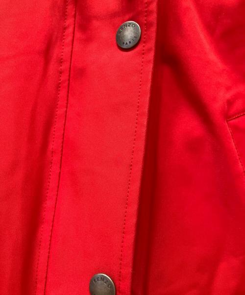 KENZO（ケンゾー）KENZO (ケンゾー) ファー付ダウンジャケット ブラック サイズ:Lの古着・服飾アイテム