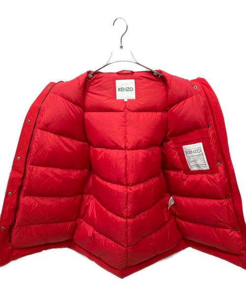 KENZO（ケンゾー）KENZO (ケンゾー) ファー付ダウンジャケット ブラック サイズ:Lの古着・服飾アイテム