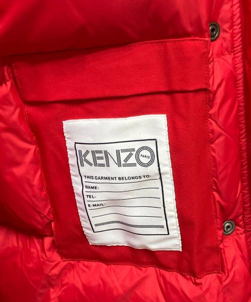 KENZO（ケンゾー）KENZO (ケンゾー) ファー付ダウンジャケット ブラック サイズ:Lの古着・服飾アイテム