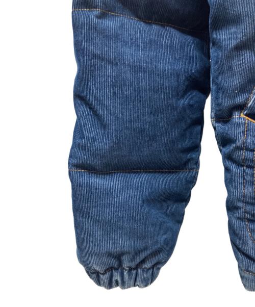 Ron Herman（ロンハーマン）Ron Herman (ロンハーマン) ウォッシュド加工コンチョダウンジャケット インディゴ サイズ:Sの古着・服飾アイテム