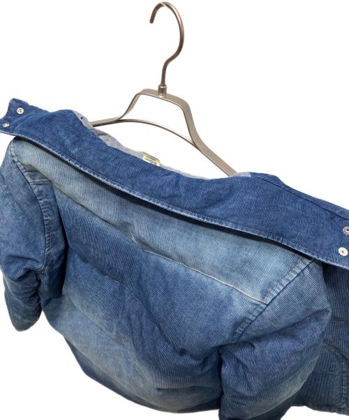 Ron Herman（ロンハーマン）Ron Herman (ロンハーマン) ウォッシュド加工コンチョダウンジャケット インディゴ サイズ:Sの古着・服飾アイテム