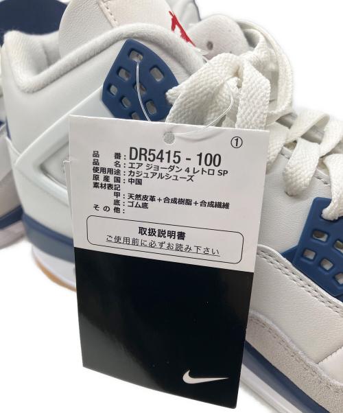 NIKE（ナイキ）NIKE (ナイキ) Air Jordan 4 Retro SP ホワイト サイズ:27.5の古着・服飾アイテム