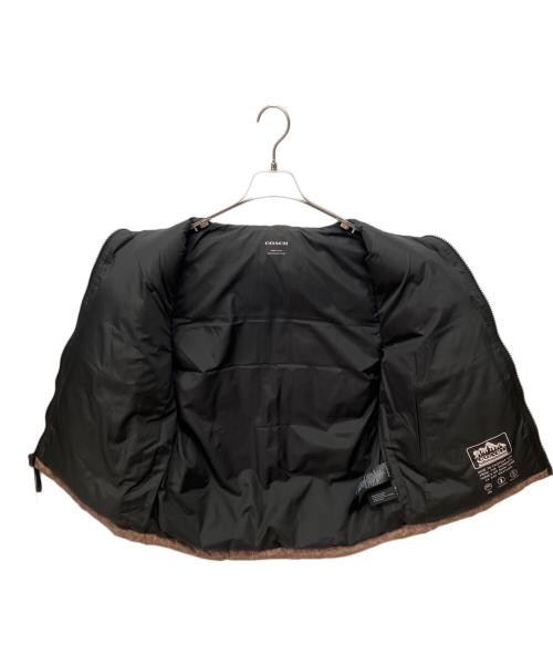 COACH（コーチ）COACH (コーチ) シグネチャー ダウンベスト ベージュ サイズ:Mの古着・服飾アイテム