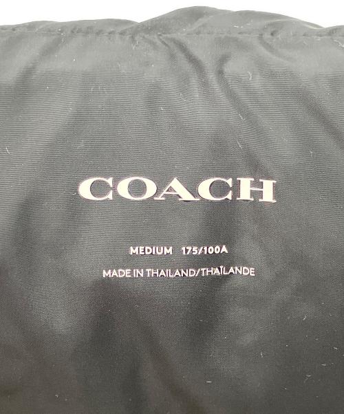 COACH（コーチ）COACH (コーチ) シグネチャー ダウンベスト ベージュ サイズ:Mの古着・服飾アイテム