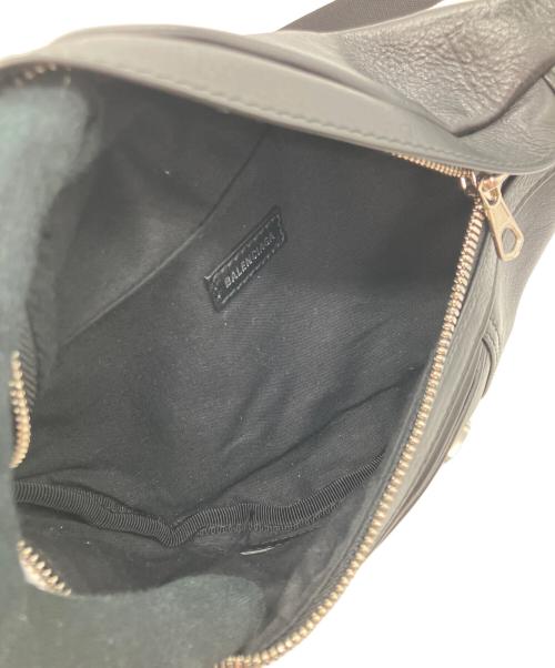 BALENCIAGA（バレンシアガ）BALENCIAGA (バレンシアガ) B LOGO BELTPACK ブラックの古着・服飾アイテム